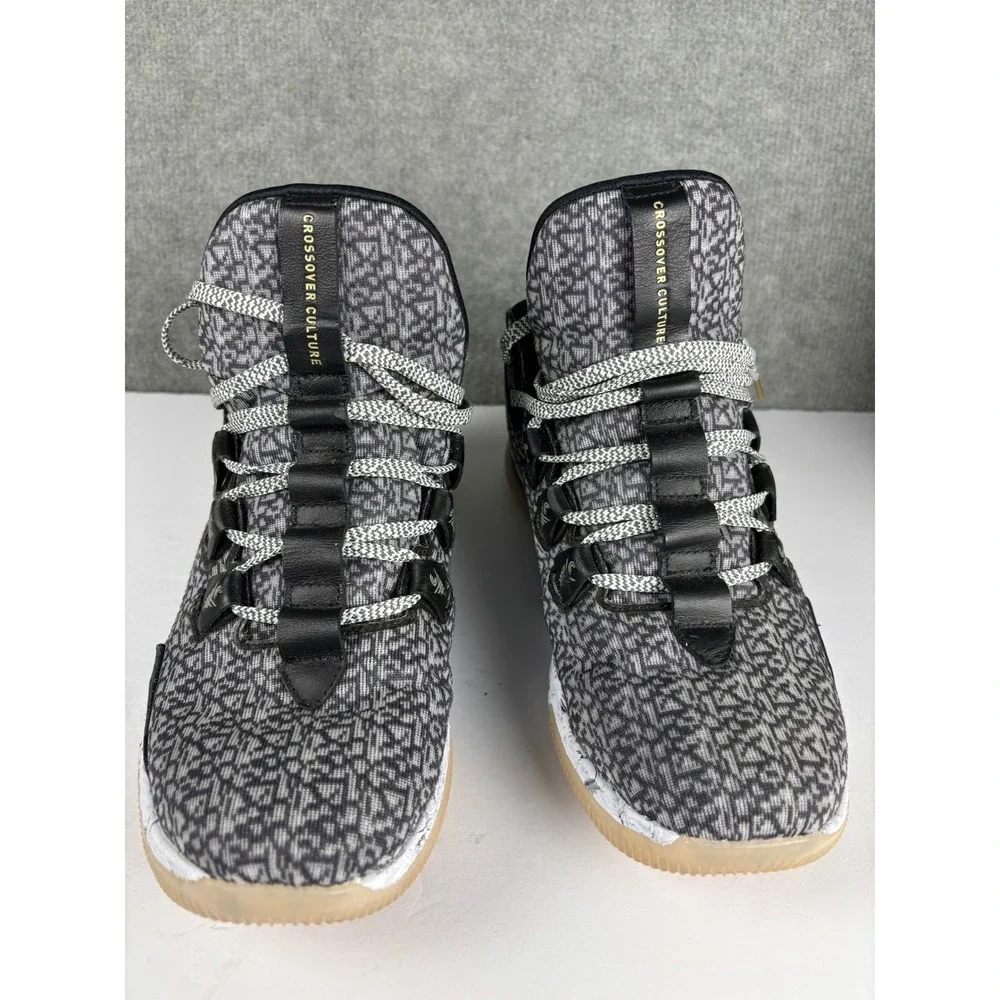 Crossover Culture Sniper LP2 Basketball Shoes Size 9 Black White Geometric